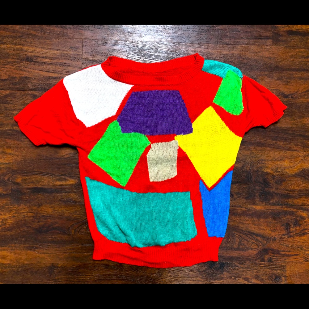 60-70s women’s sweater shirt